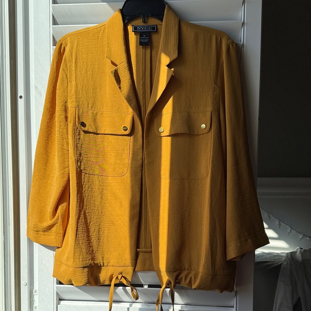 NYC Women's Golden Blazer